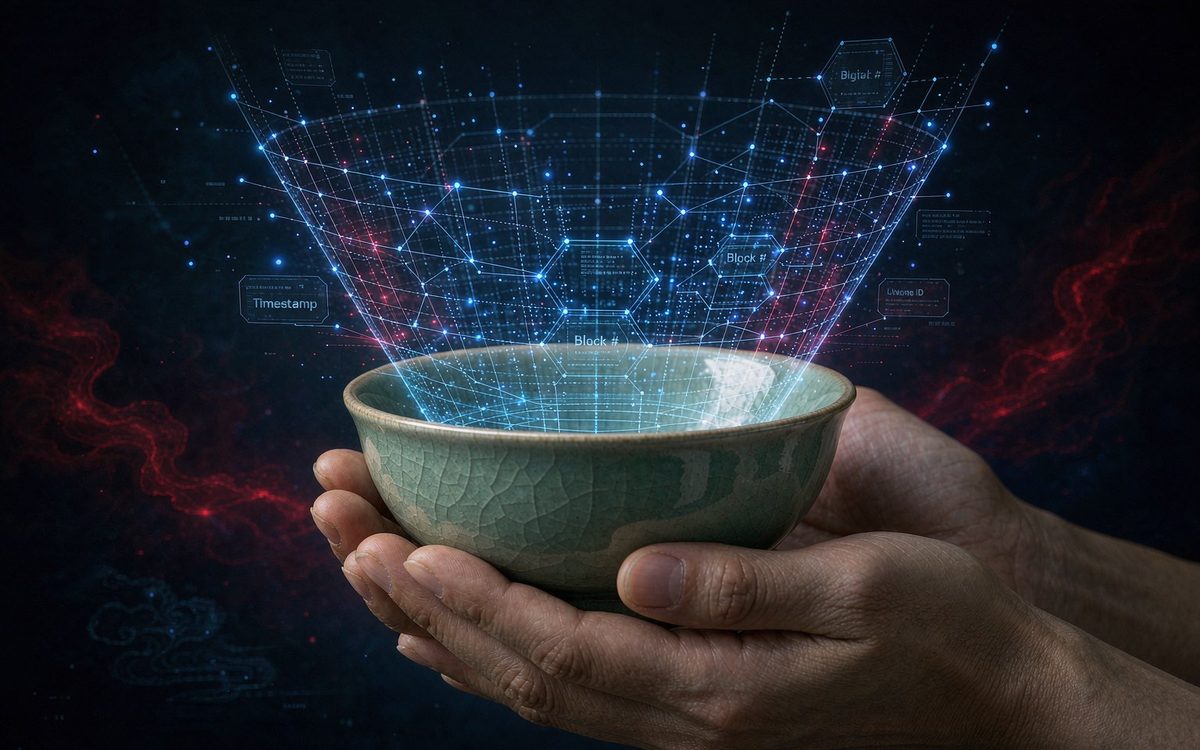 文物艺术品数字化存证示意